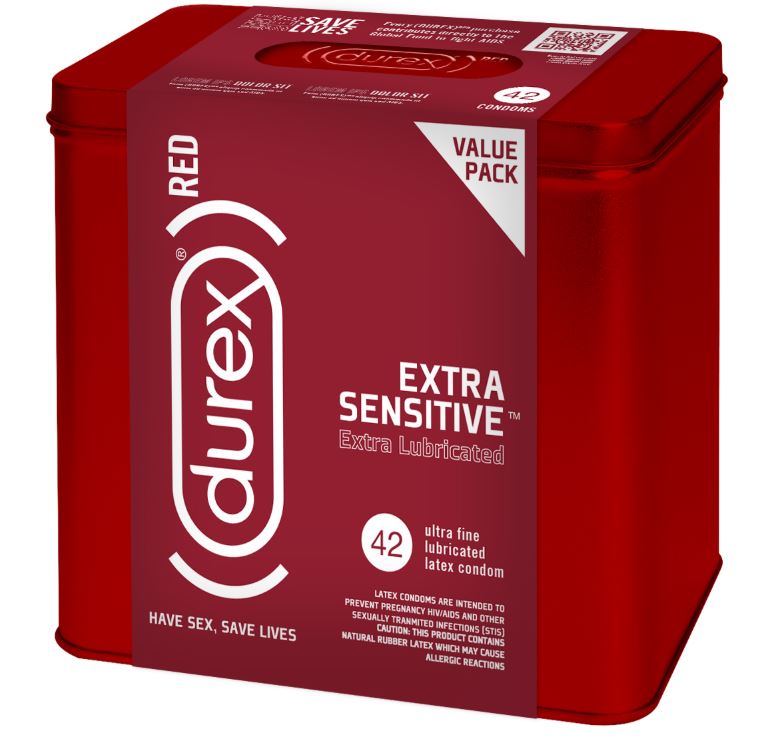 DUREX® (RED) Extra Sensitive™ Condoms